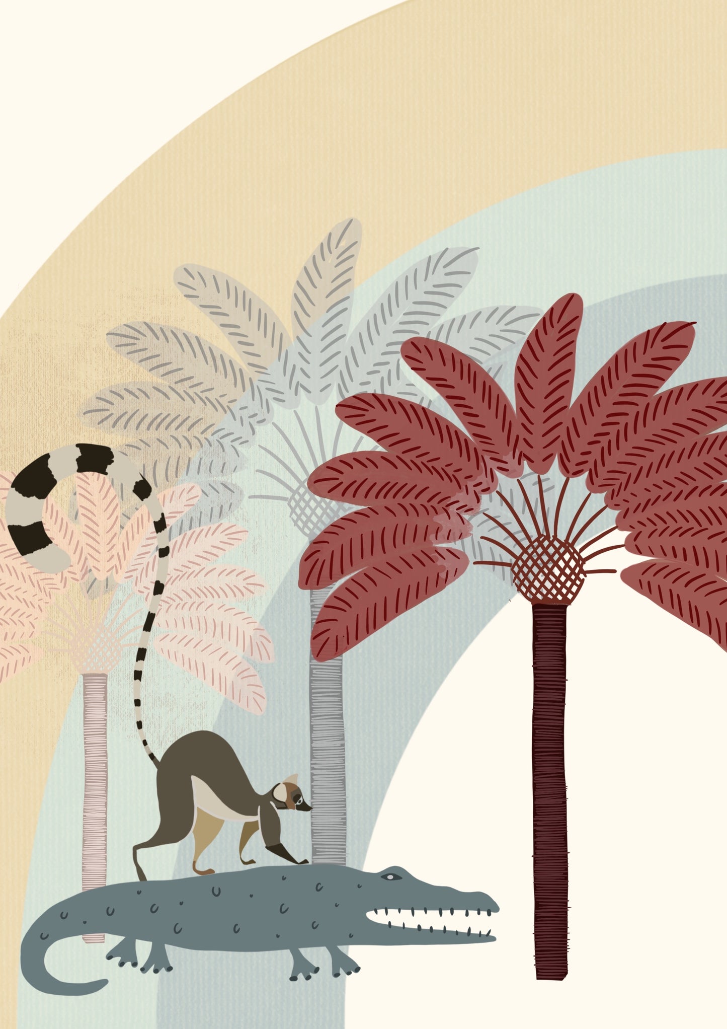 Illustration A4 "La forêt"