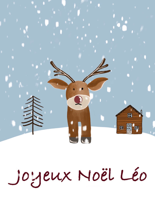 Illustration A4 "LE RENNE"