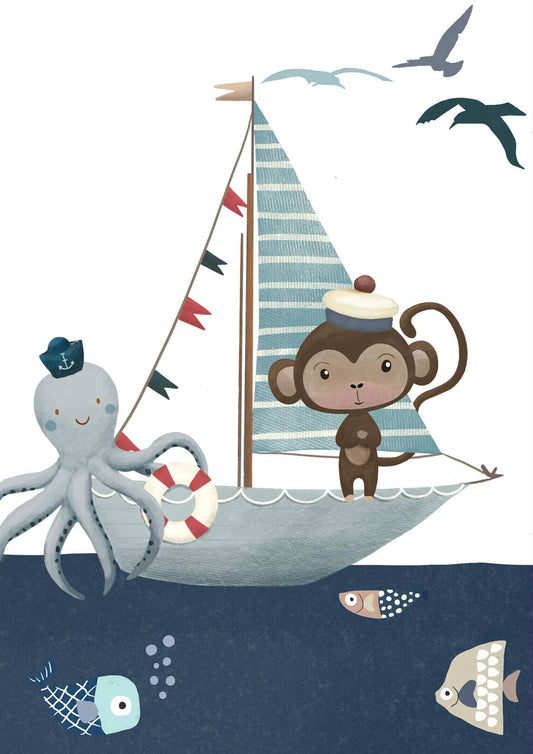 Illustration "le bateau"