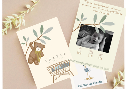 Faire-part "Charly"