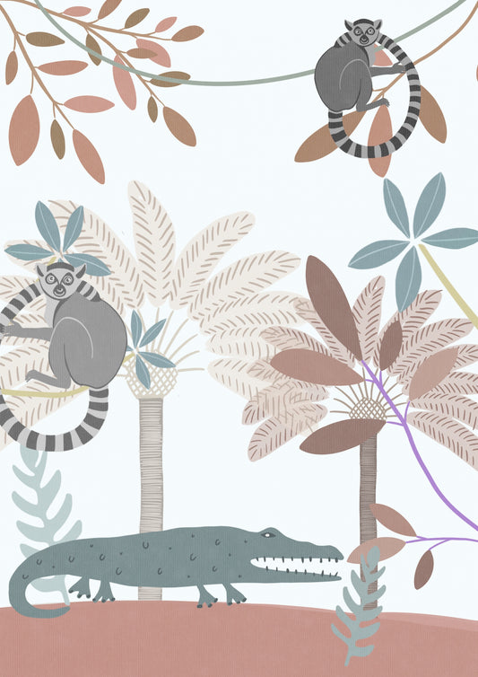 Illustration A4 "La forêt 2 "