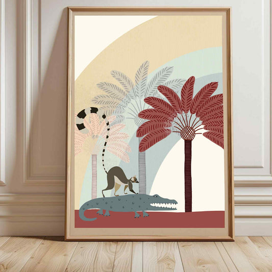 Illustration A4 "La forêt"